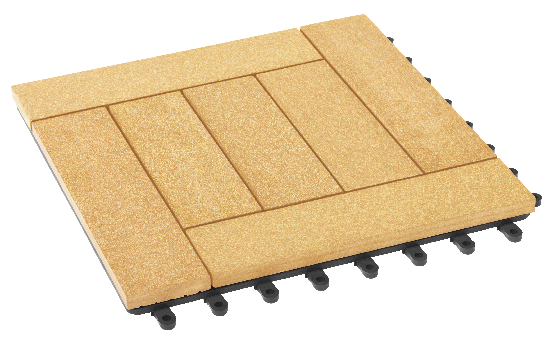 Модульный паркет ДПК GRINDERDECO Комфорт 6 Песчаник купить в Красном Холме