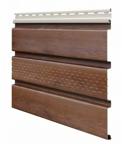 Софит ламинированный VOX UNICOLOR с центральной перфорацией, Коричневый купить в Красном Холме