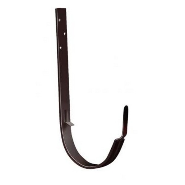 Водосток Grand Line 125x90 – Кронштейн длинный RAL 8017 купить в Красном Холме