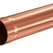 Водосток Aquasistem, система 125x90 - Соединительная труба 1 метр медная купить в Красном Холме