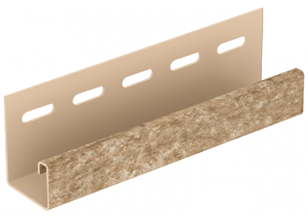 J-планка Стоун Хаус Кварцит Тёмно-Бежевый купить в Красном Холме