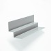 Профиль внутренний угол алюминиевый (матовый) 3м купить в Красном Холме