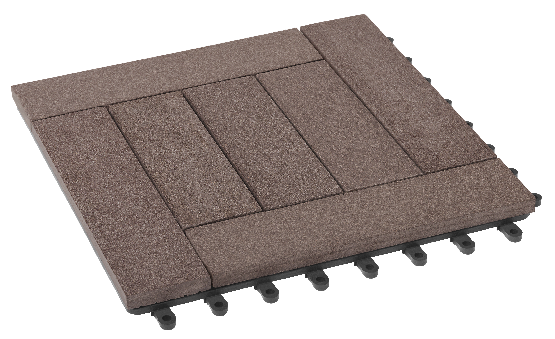 Модульный паркет ДПК GRINDERDECO Комфорт 6 Венге купить в Красном Холме