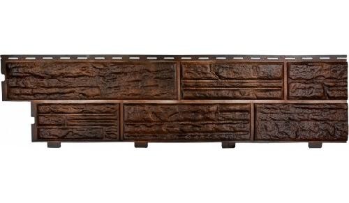 Формованный Сайдинг Сланцевая порода, Коричневый купить в Красном Холме