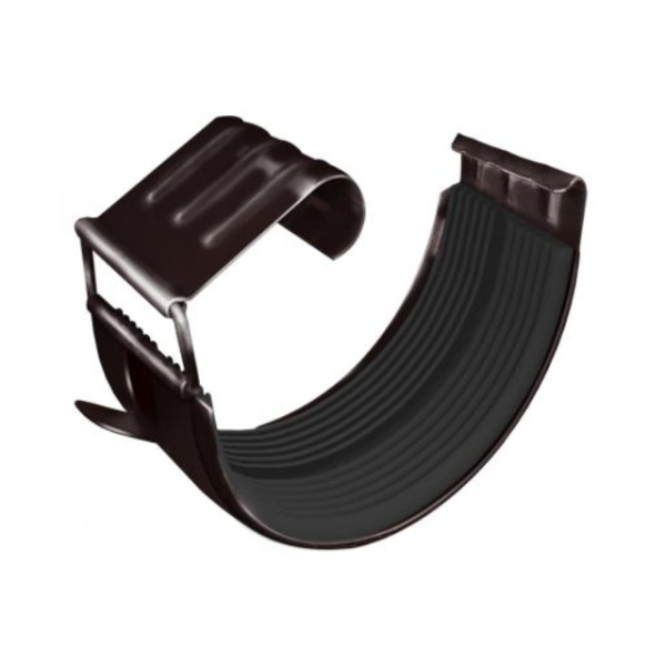 Водосток Grand Line 125x90 – Соединитель желоба RAL 8017 купить в Красном Холме