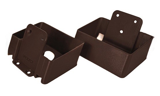 Крепления перил наклонное из алюминия GardenParkett Венге купить в Красном Холме