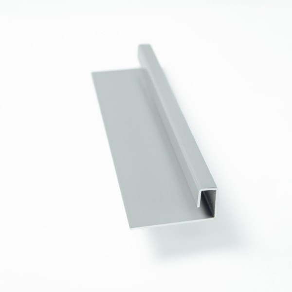 Профиль J завершающий алюминиевый (матовый) 3м купить в Красном Холме